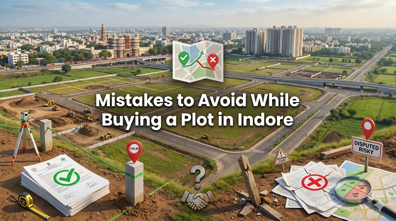 Mistakes to Avoid While Buying a Plot in Indore (2026)