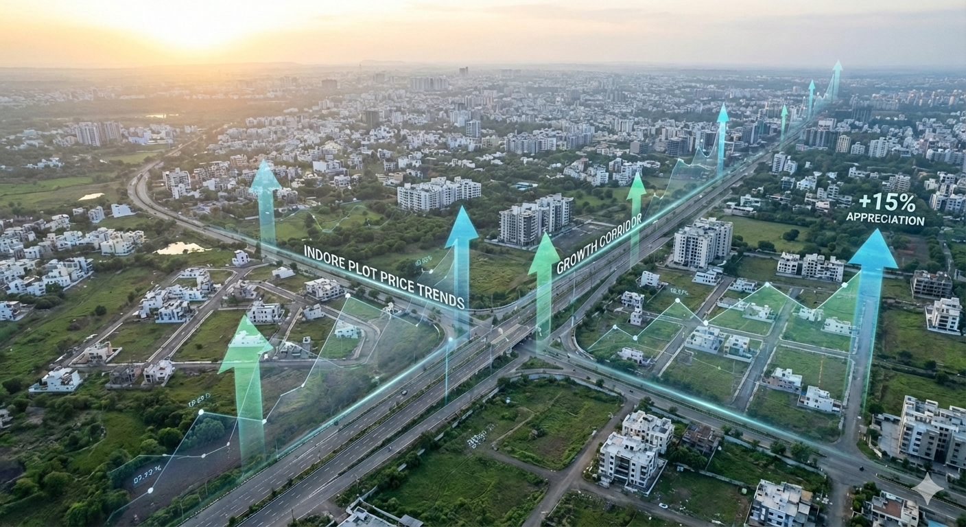 Indore Plot Price Trends: Past Performance & 2026 Outlook