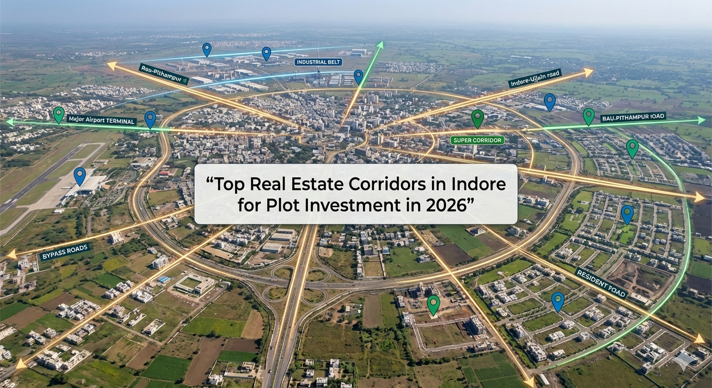Top Real Estate Corridors in Indore for Plot Investment in 2026