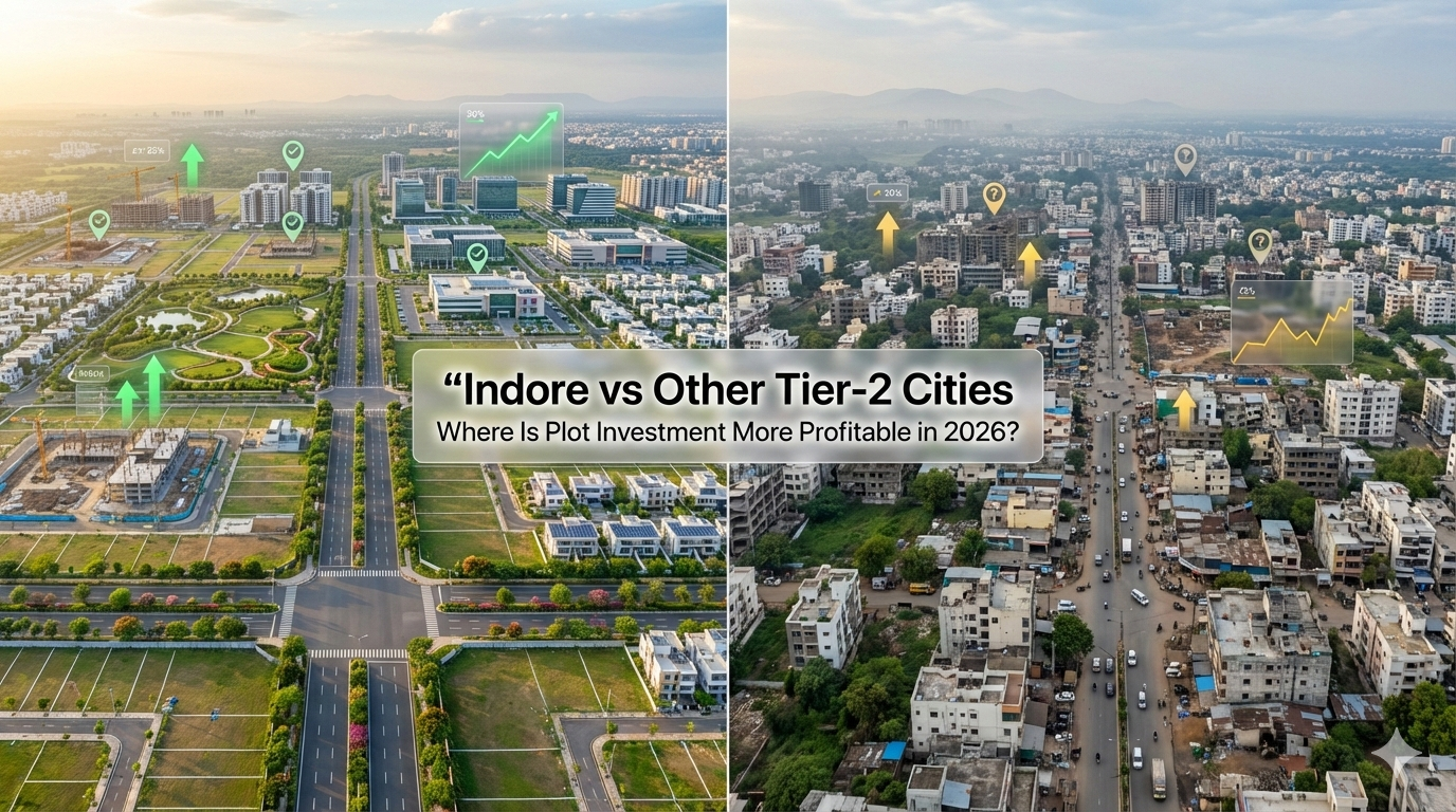 Indore vs Other Tier-2 Cities: Where Is Plot Investment Profitable?