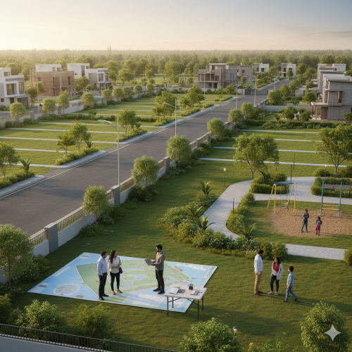 RERA approved residential plots on Indore-Ujjain Road by Gracelands
