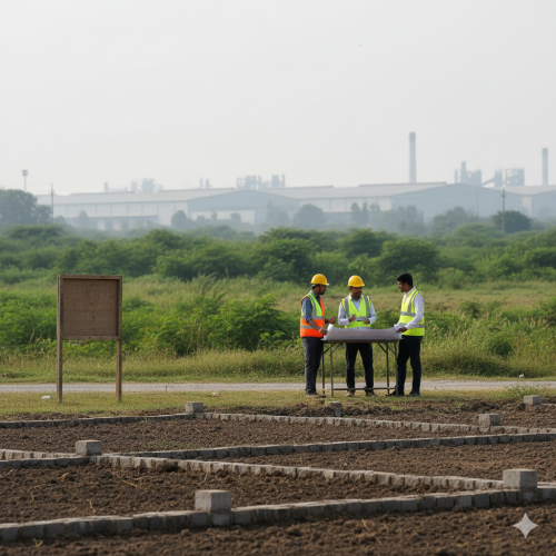 Residential plots near Pithampur Indore benefiting from industrial growth and infrastructure development
