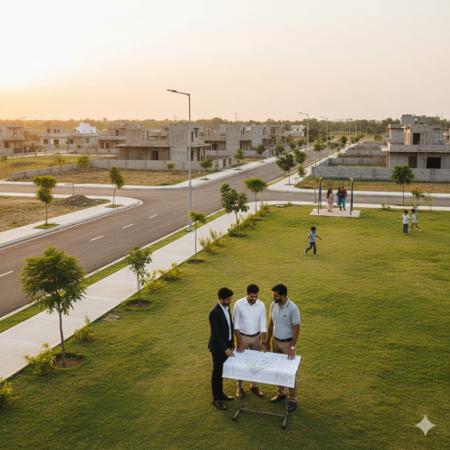 Growing residential plot demand in areas near Indore Airport Indore