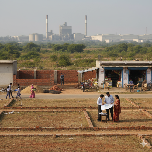 Growing residential plot demand in areas near Pithampur Indore